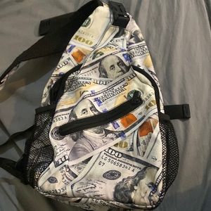 Used male money carrying bag